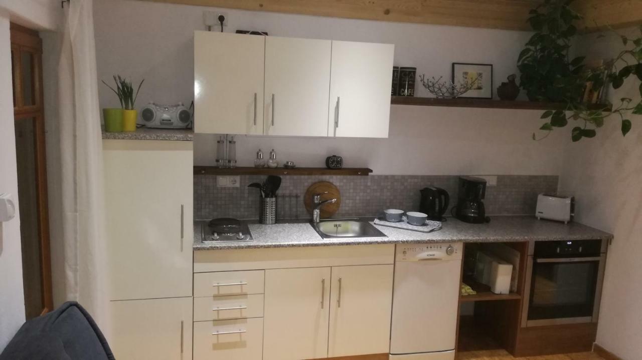 Apartment Mit Gartenblick Eckersdorf エクステリア 写真